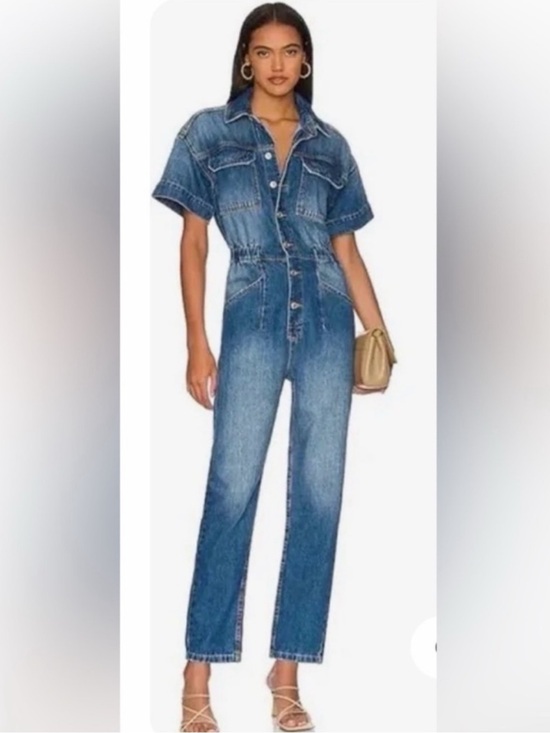 Free People Pants - Free People Denim Jumpsuit